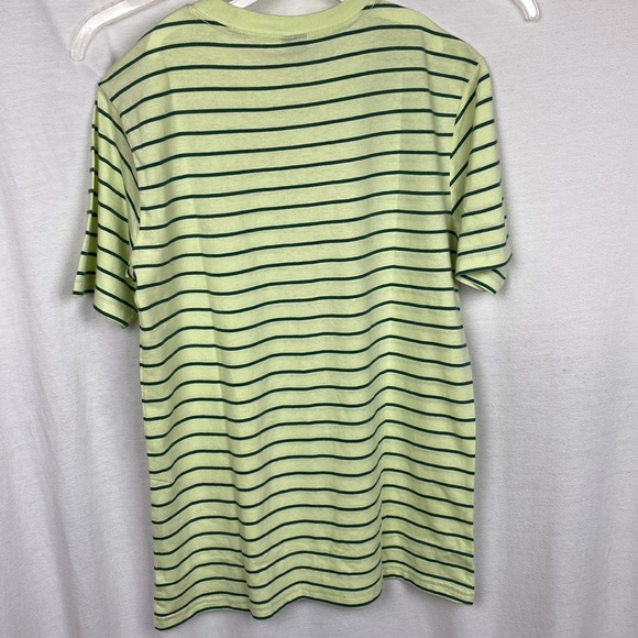 Nautica lime green striped shirt boys size 14/16 NWT! - Picture 6 of 9